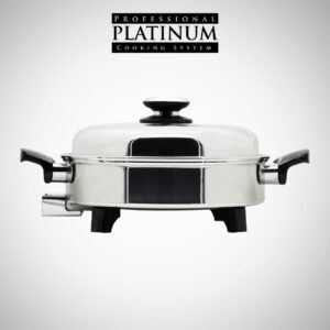 Professional Platinum Electric Oil Core Skillet